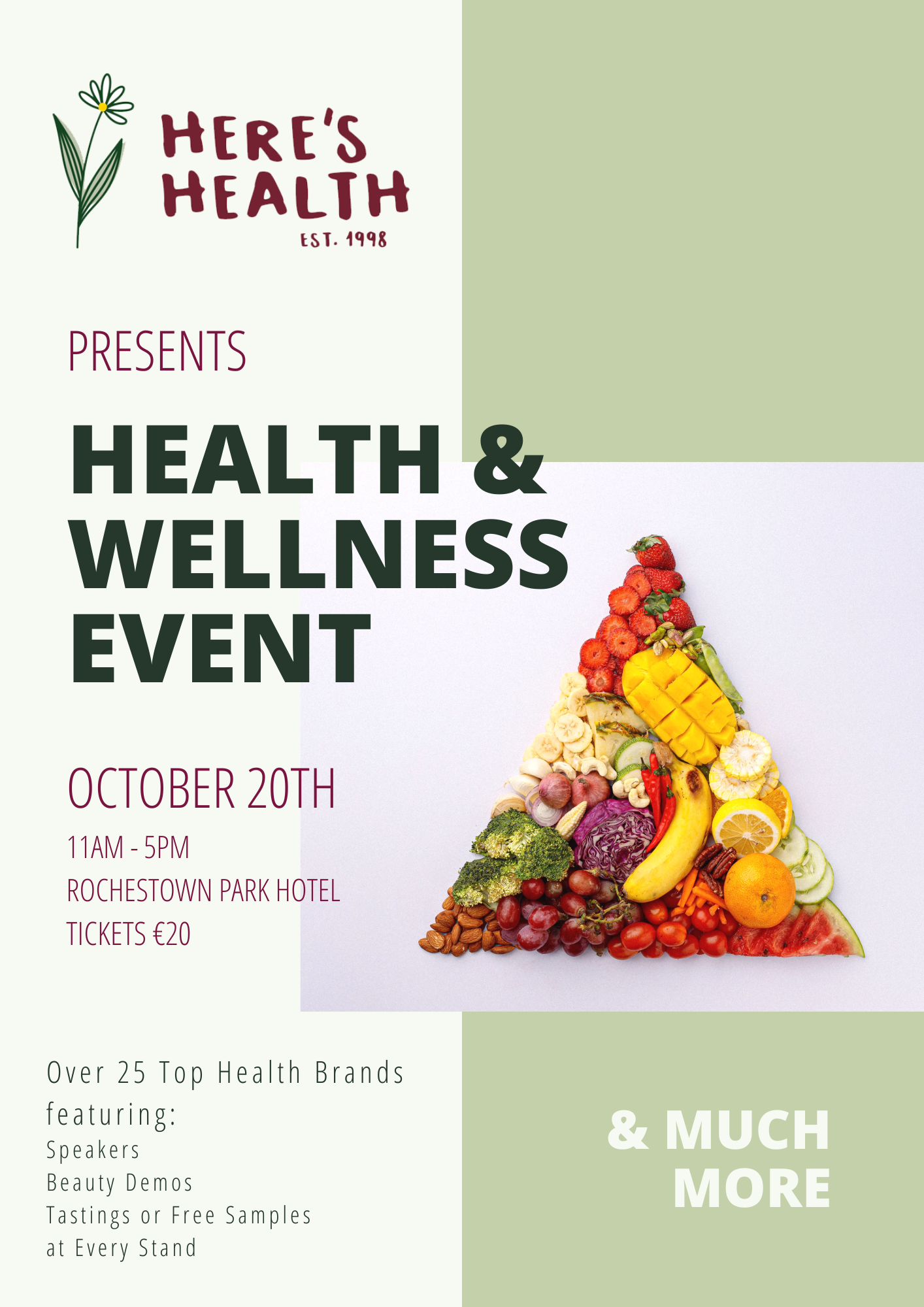 Here's Health Wellness Event - 20th October 2024