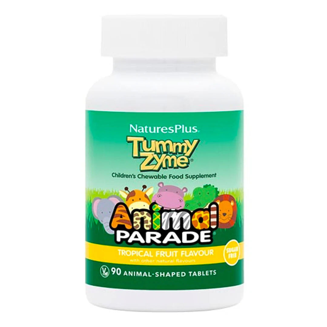 Natures Plus Animal Parade Tummy Zyme 90 Tablets