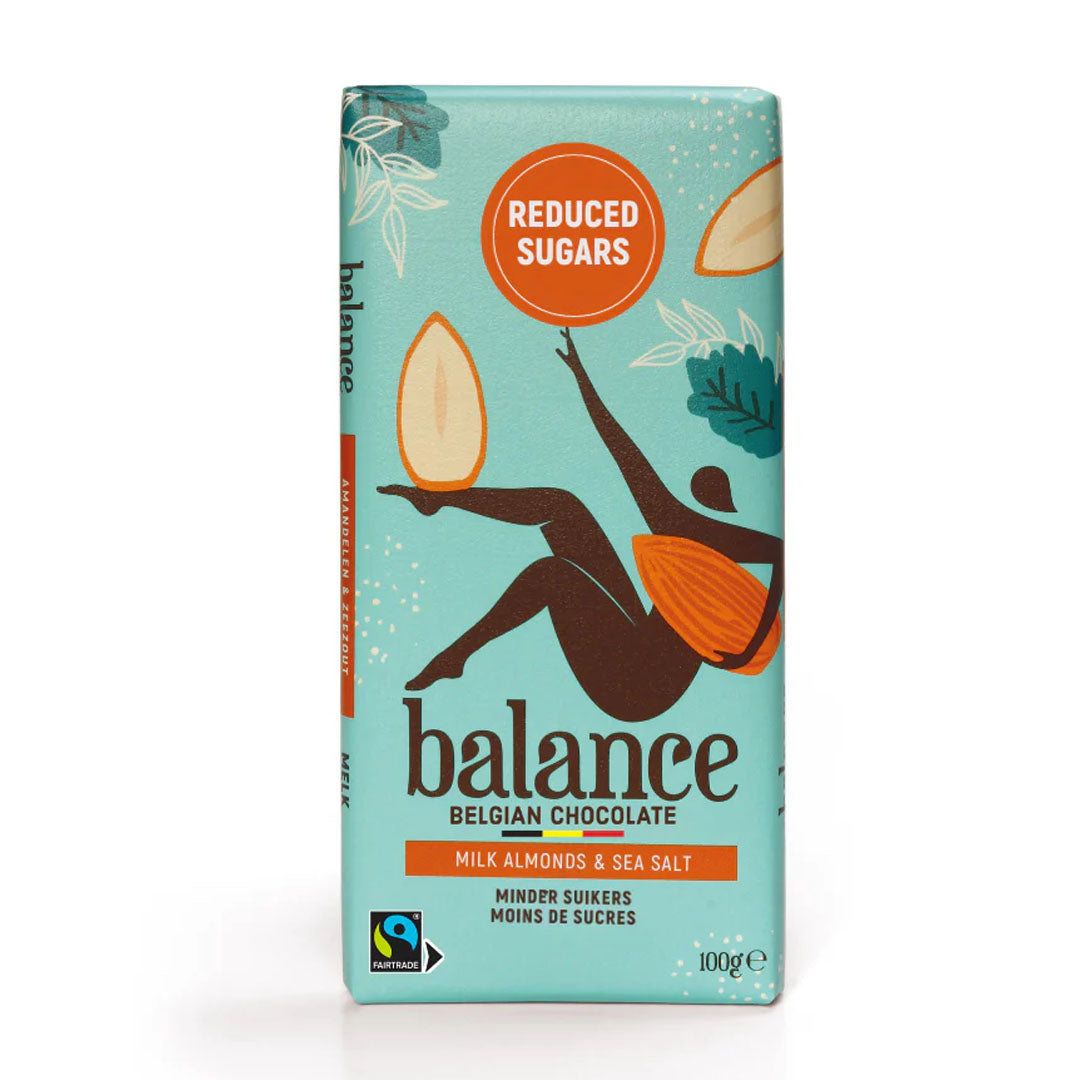 Balance Almond & Sea Salt Milk Chocolate 100g