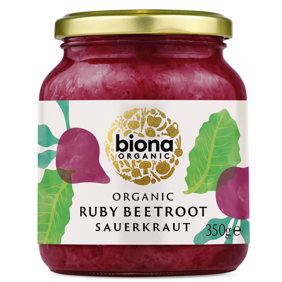 Biona Ruby Sauerkraut 350g