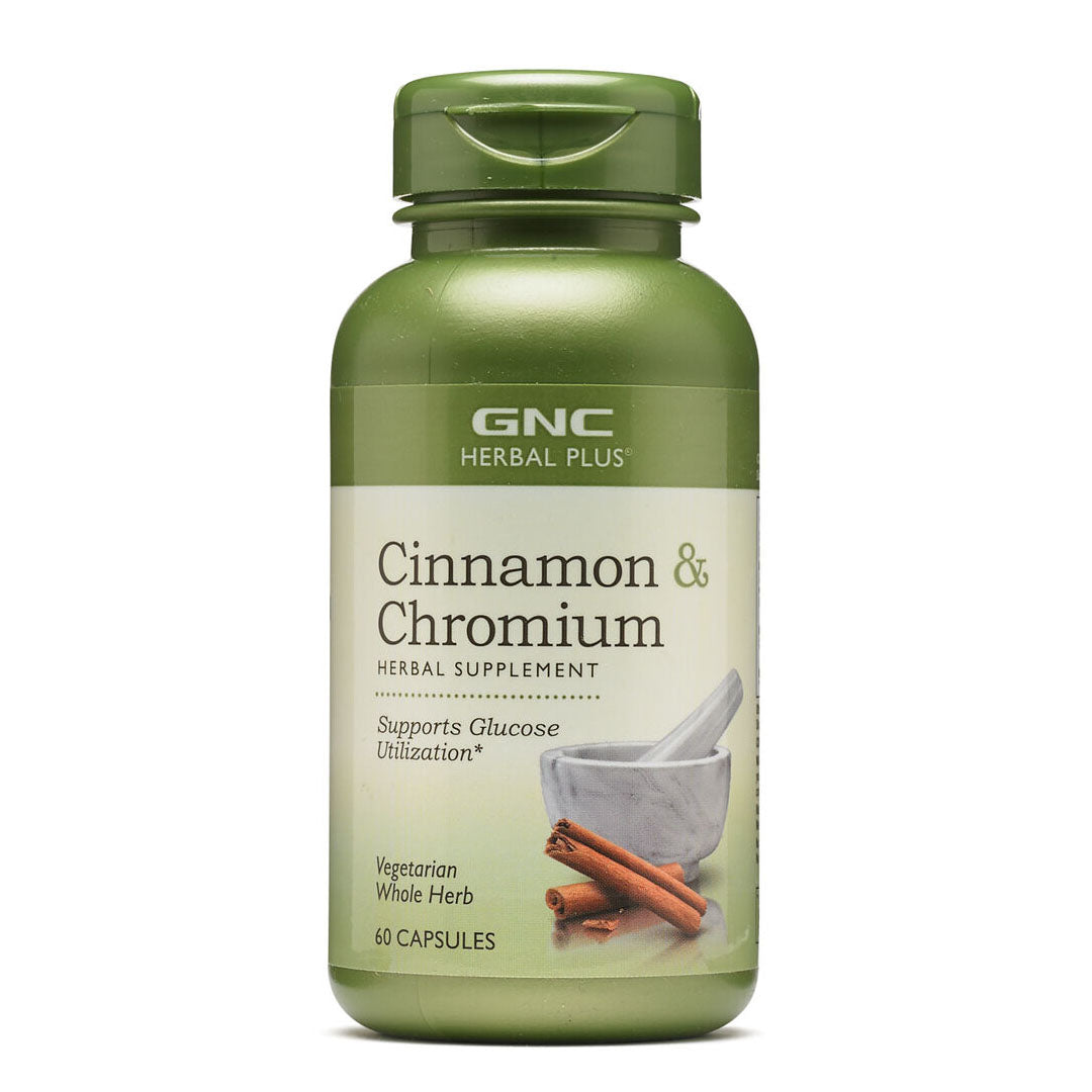 GNC Chromium & Cinnamon 60 Capsules