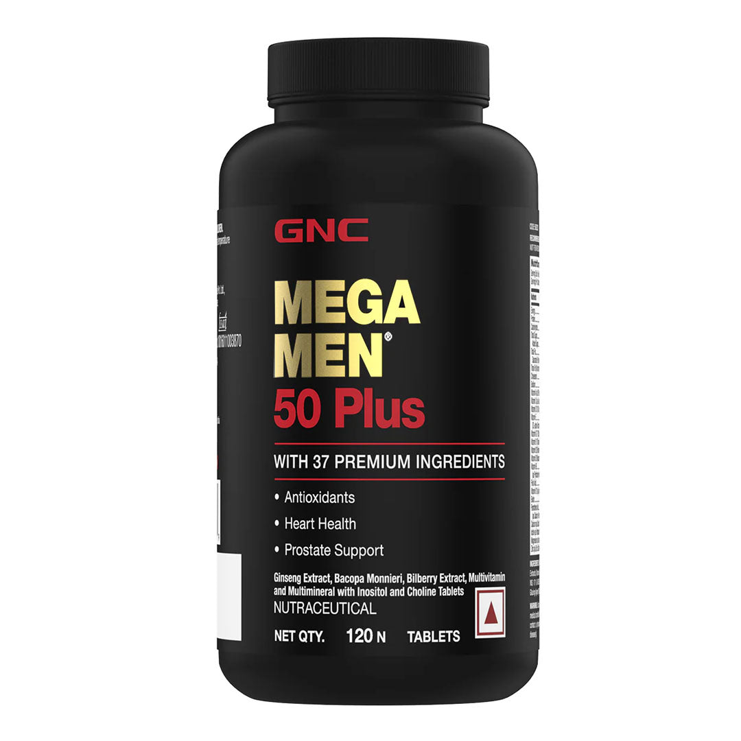 GNC Mega Men 50+ 120 Tablets