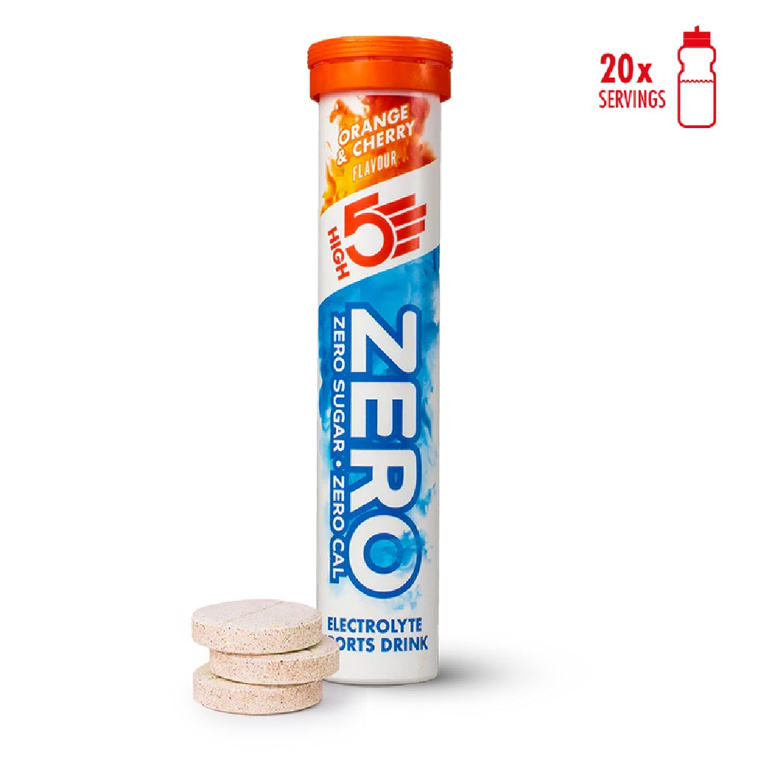 High 5 Zero Electrolytes Orange & Cherry 20 Tablets