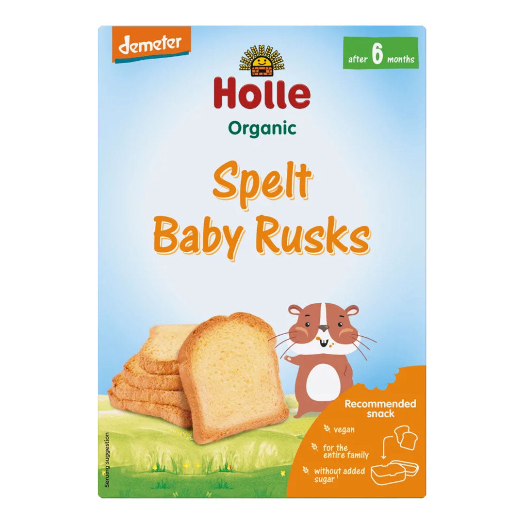 Holle Organic Spelt Baby Rusks 200g