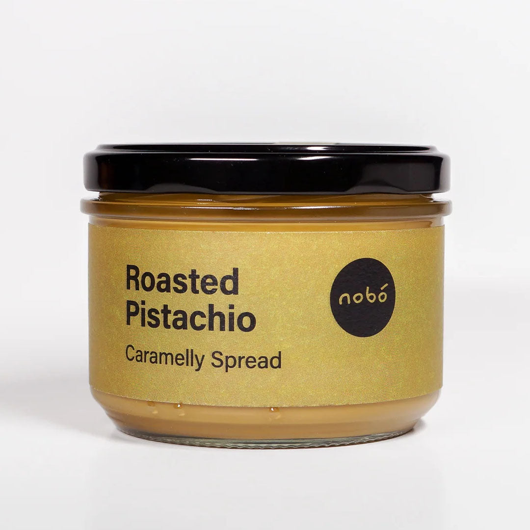 Nobó Roasted Pistachio Caramelly Spread 200g