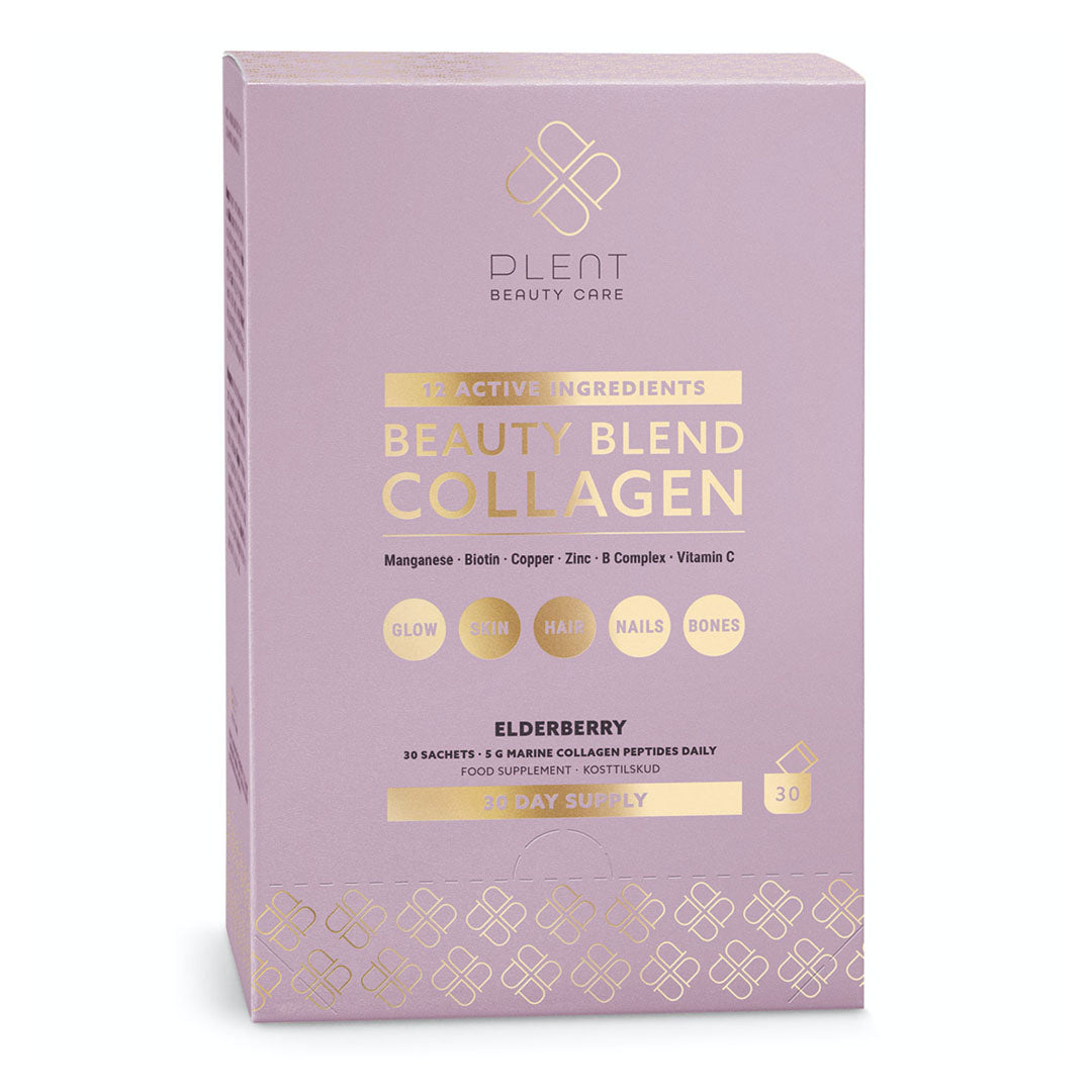 Plent Beauty Blend Collagen Elderberry 30 Sachets