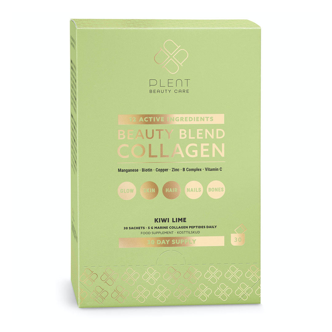 Plent Beauty Blend Collagen Kiwi Lime 30 Sachets