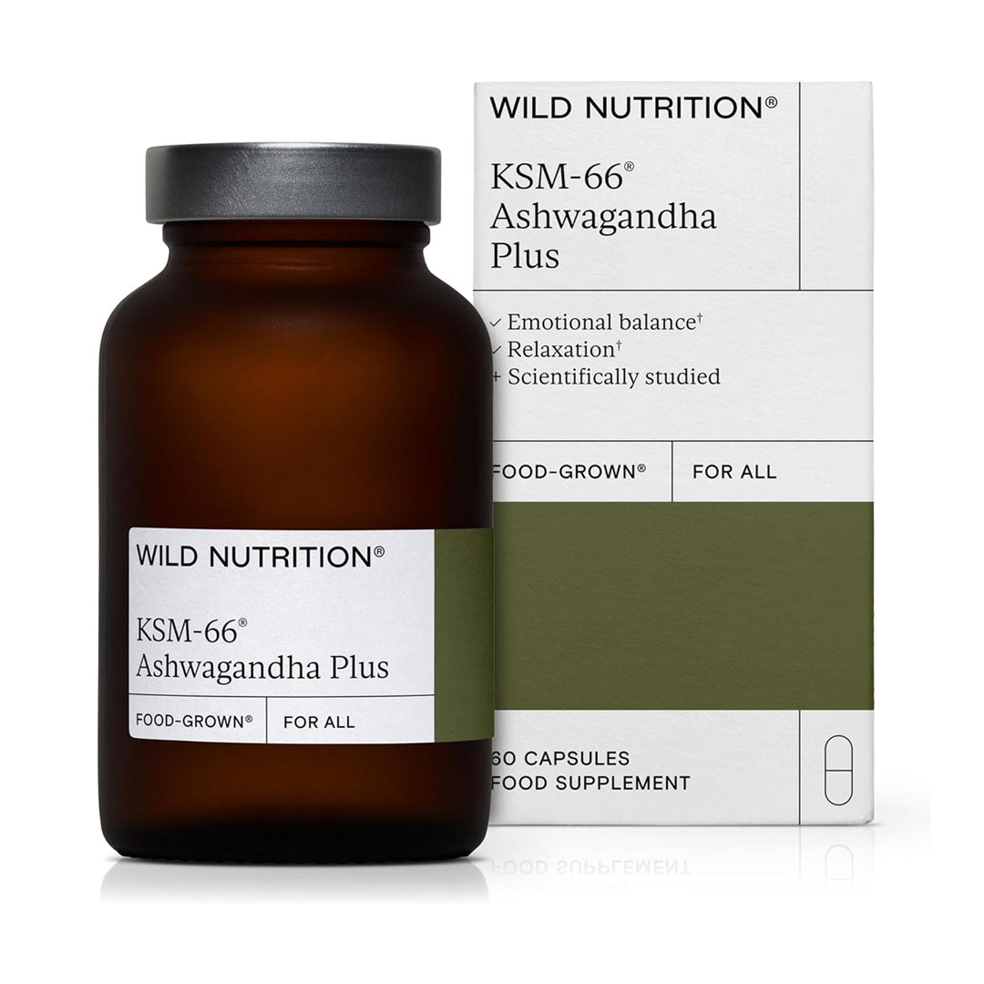 Wild Nutrition Ashwagandha Plus 60 Capsules