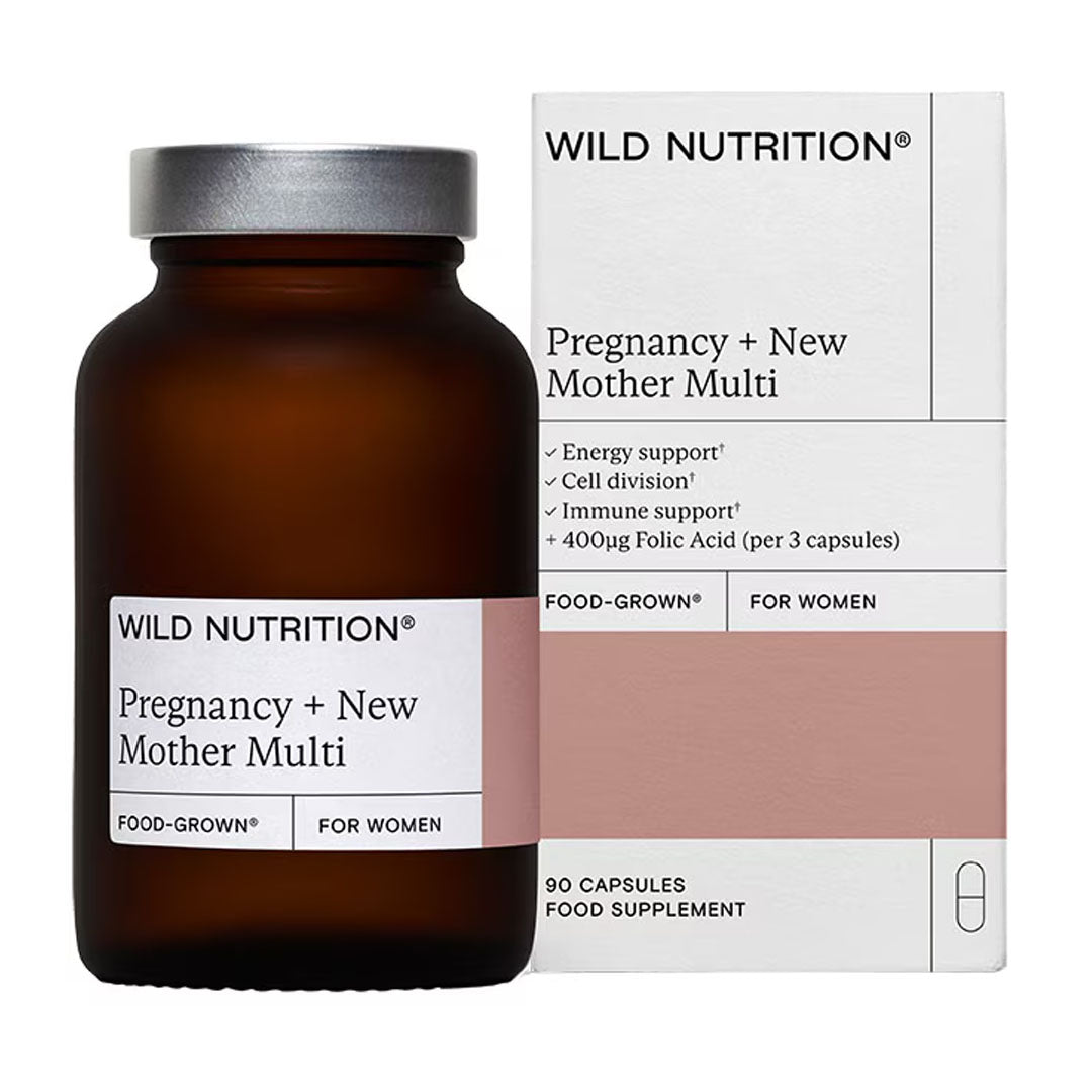 Wild Nutrition Pregnancy + New Mother Support 90 Capsules