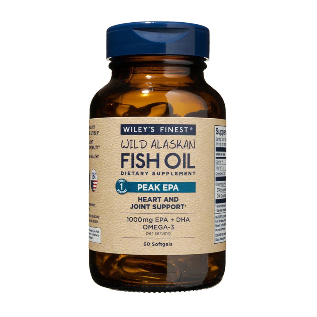 Wileys Finest Fish Oil Peak EPA 60 Capsules