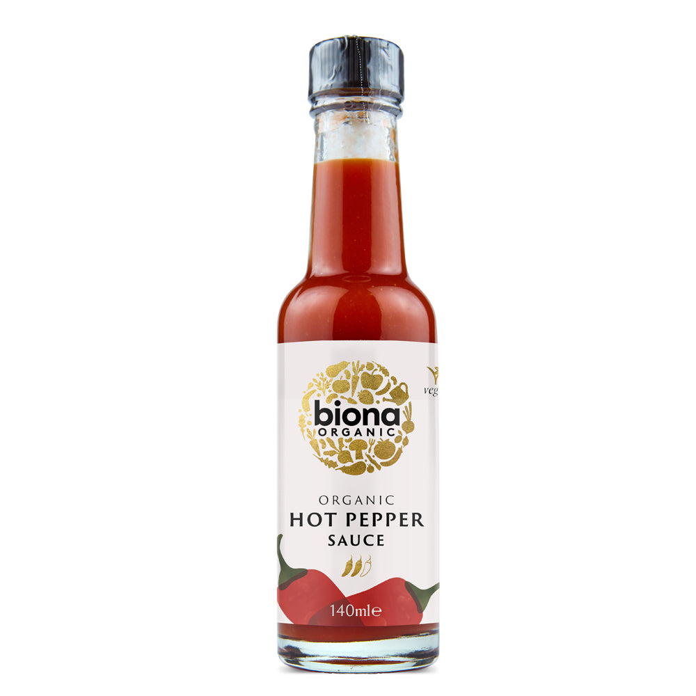 Biona Organic Hot Pepper Sauce 140ml