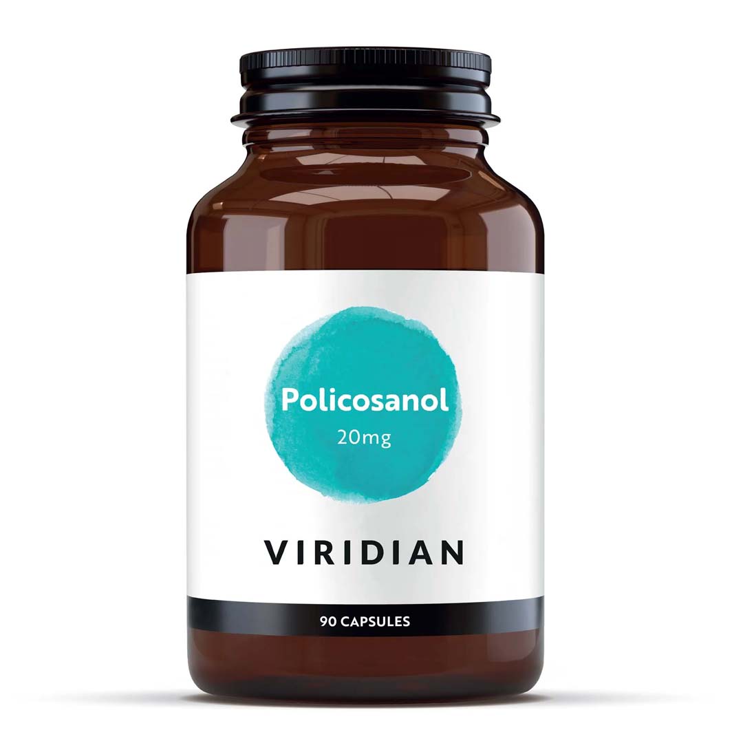 Viridian Policosanol 20mg 90 Capsules