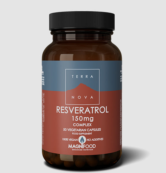 Terranova Resveratrol 150mg 50 Capsules