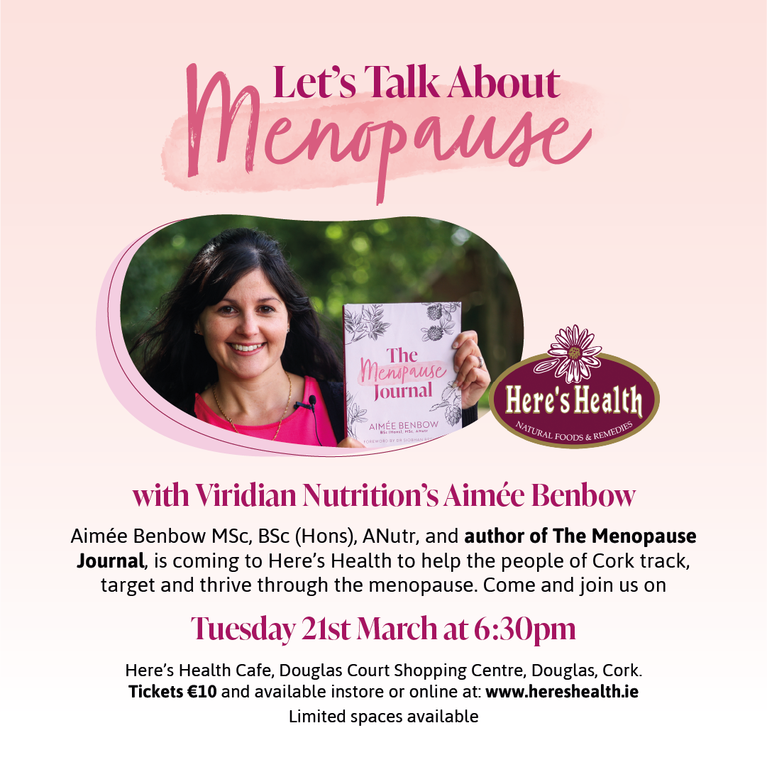 menopause viridian hereshealth cork event douglas douglascourt