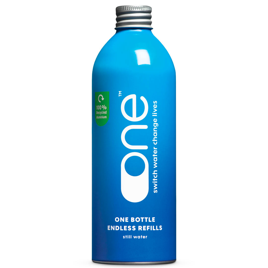 One Water Aluminium Reusable Bottle